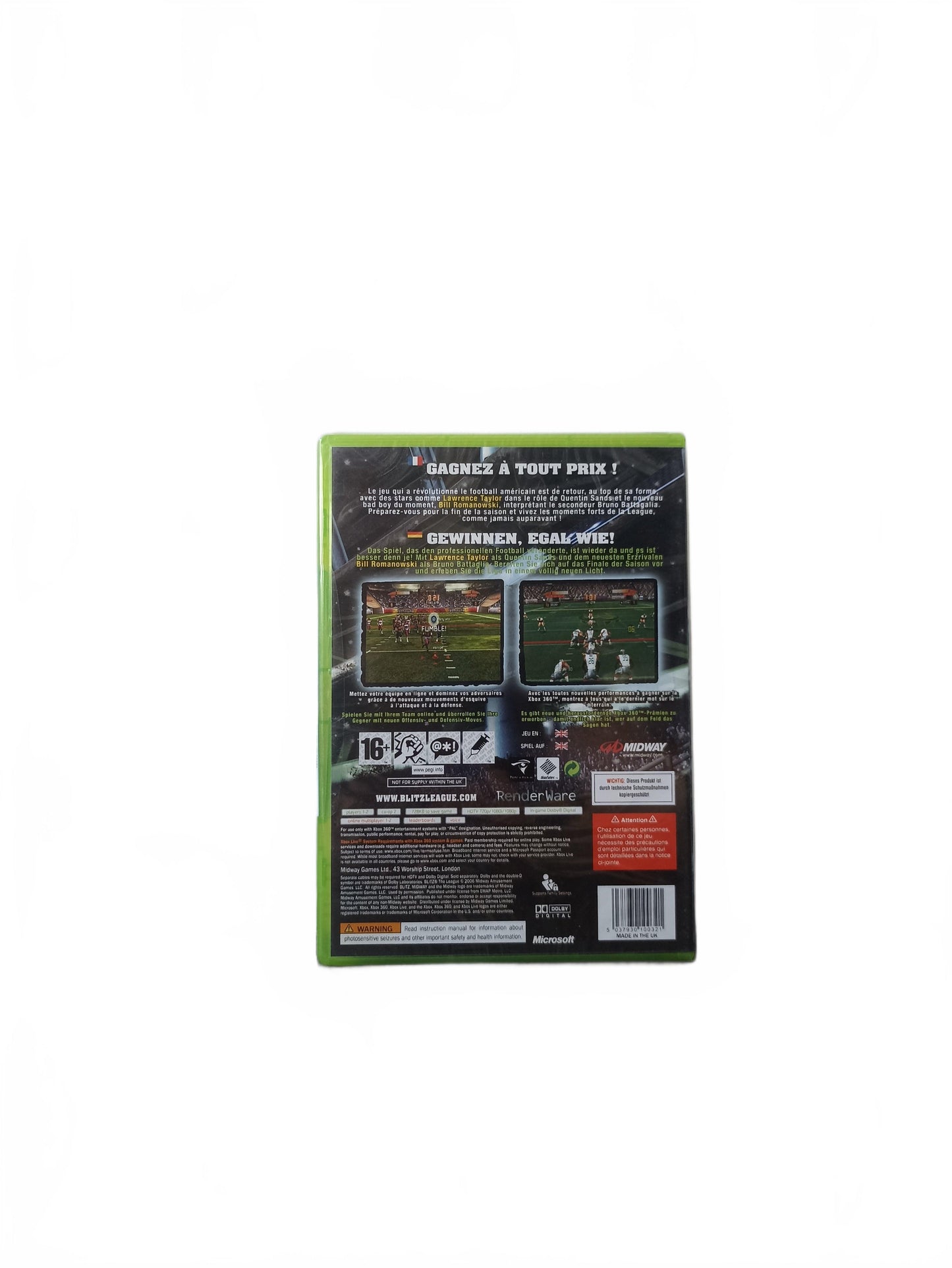 Blitz the League Xbox 360 Blister