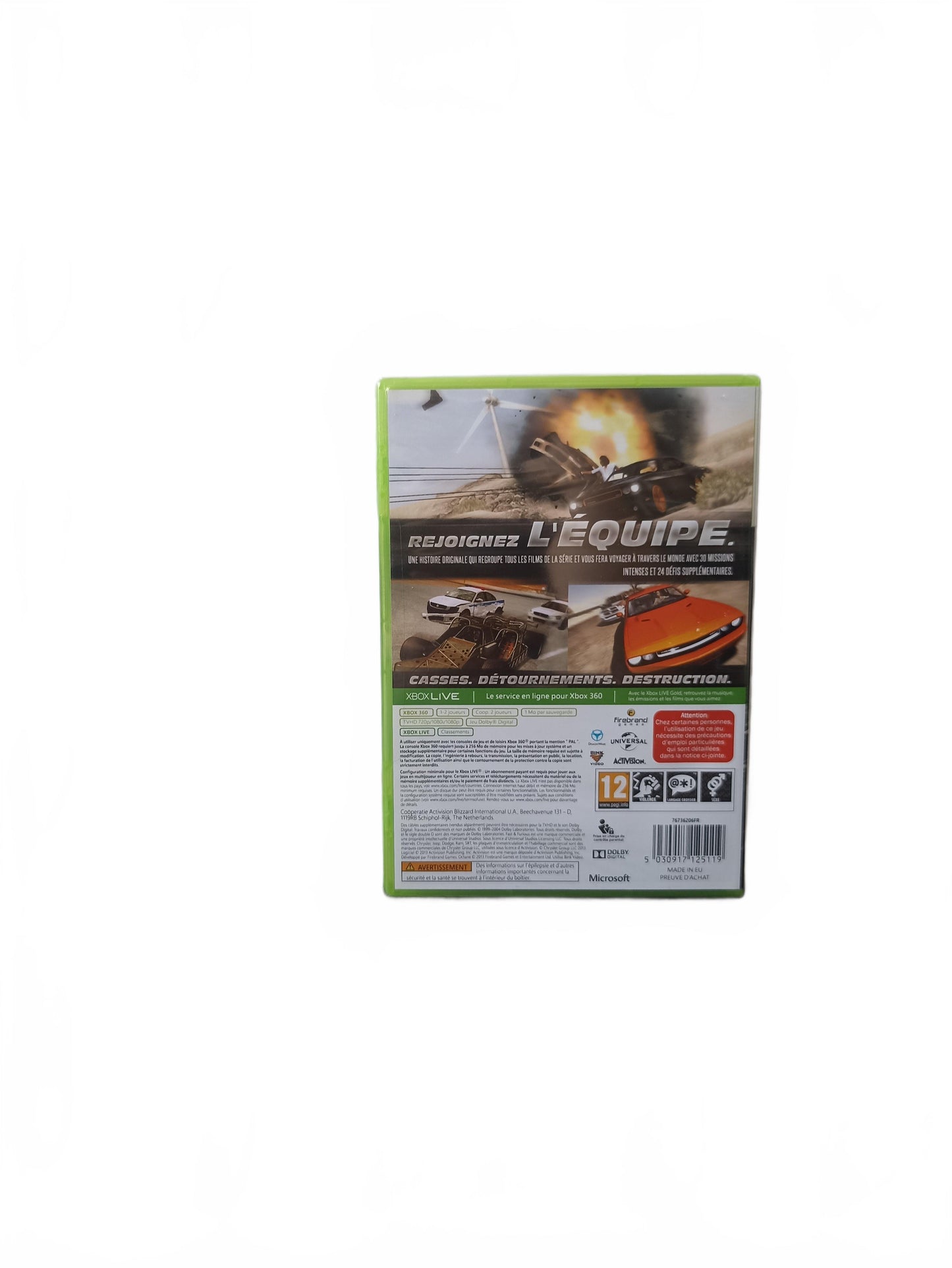 Fast & Furious Showdown Xbox 360 Blister
