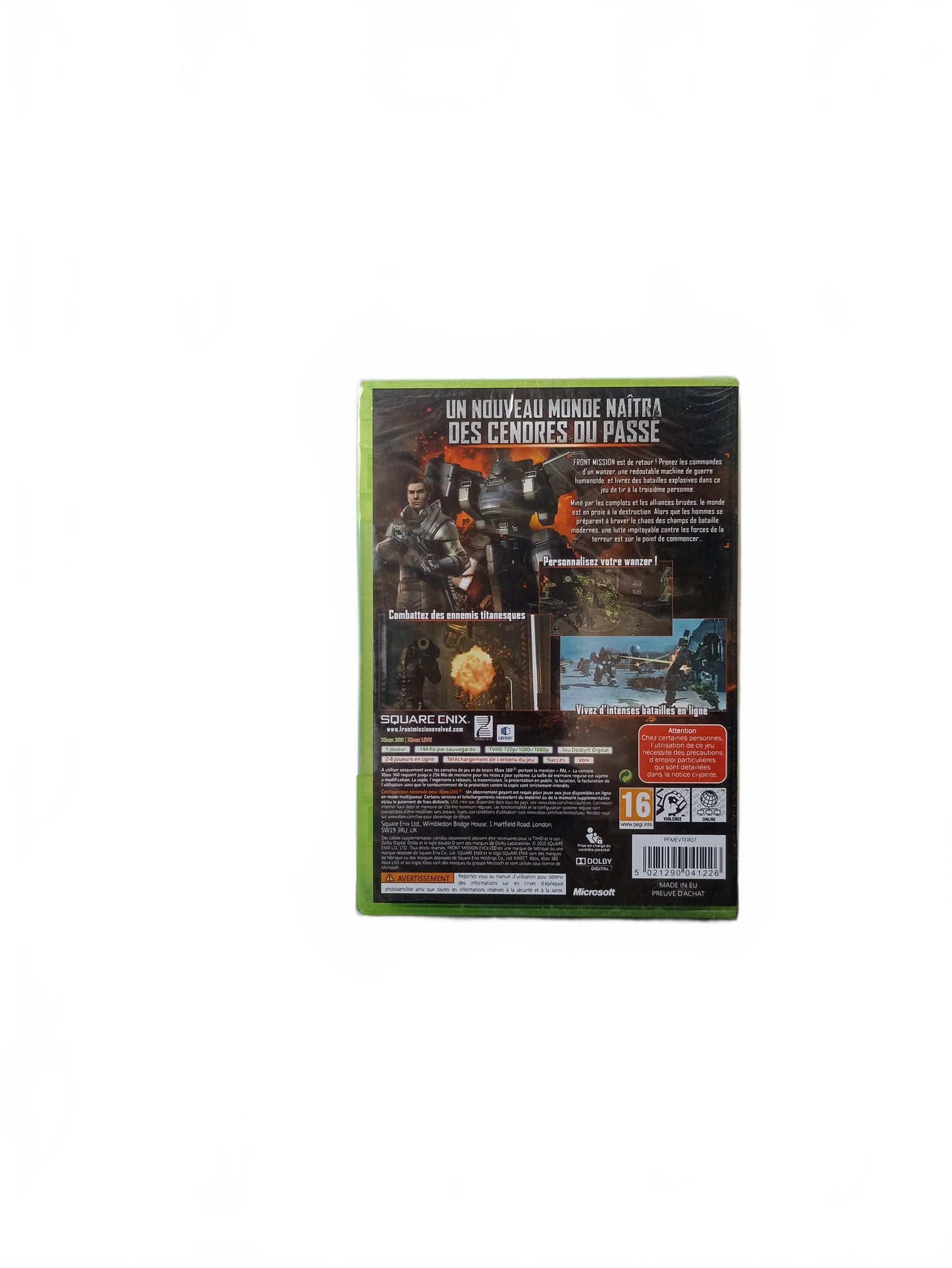 Front Mission Evolved Xbox 360 Blister