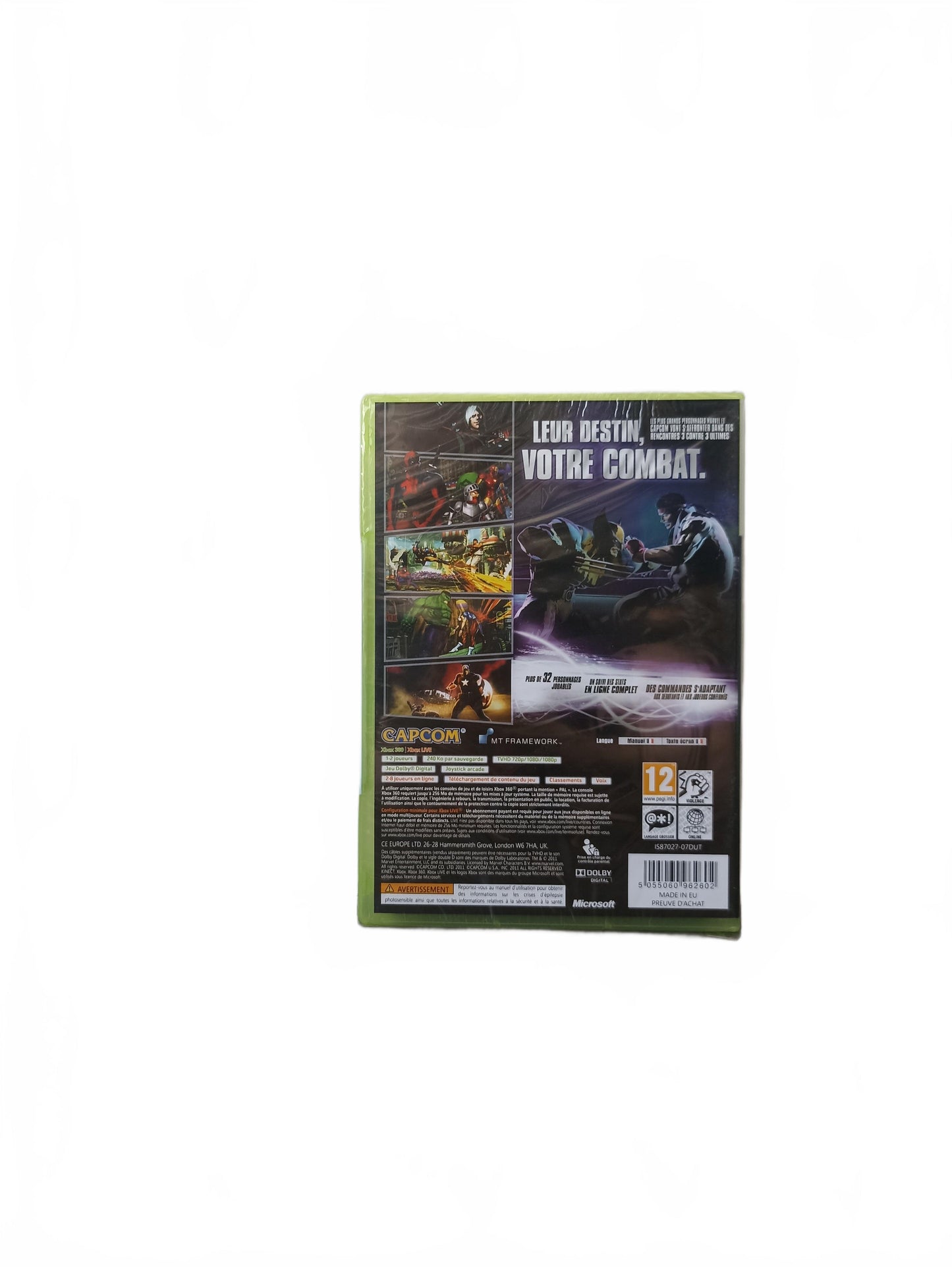 Marvel vs Capcom 3 Xbox 360 Blister