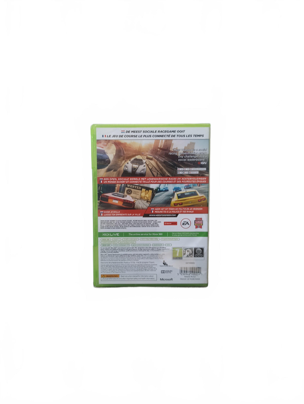 Need for Speed Most wanted Xbox 360 Blister