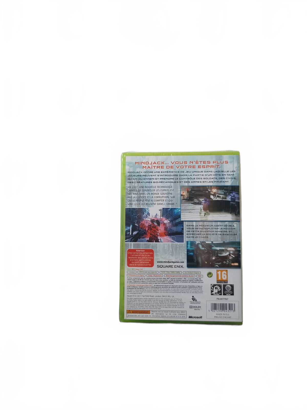 MindJack Xbox 360 Blister