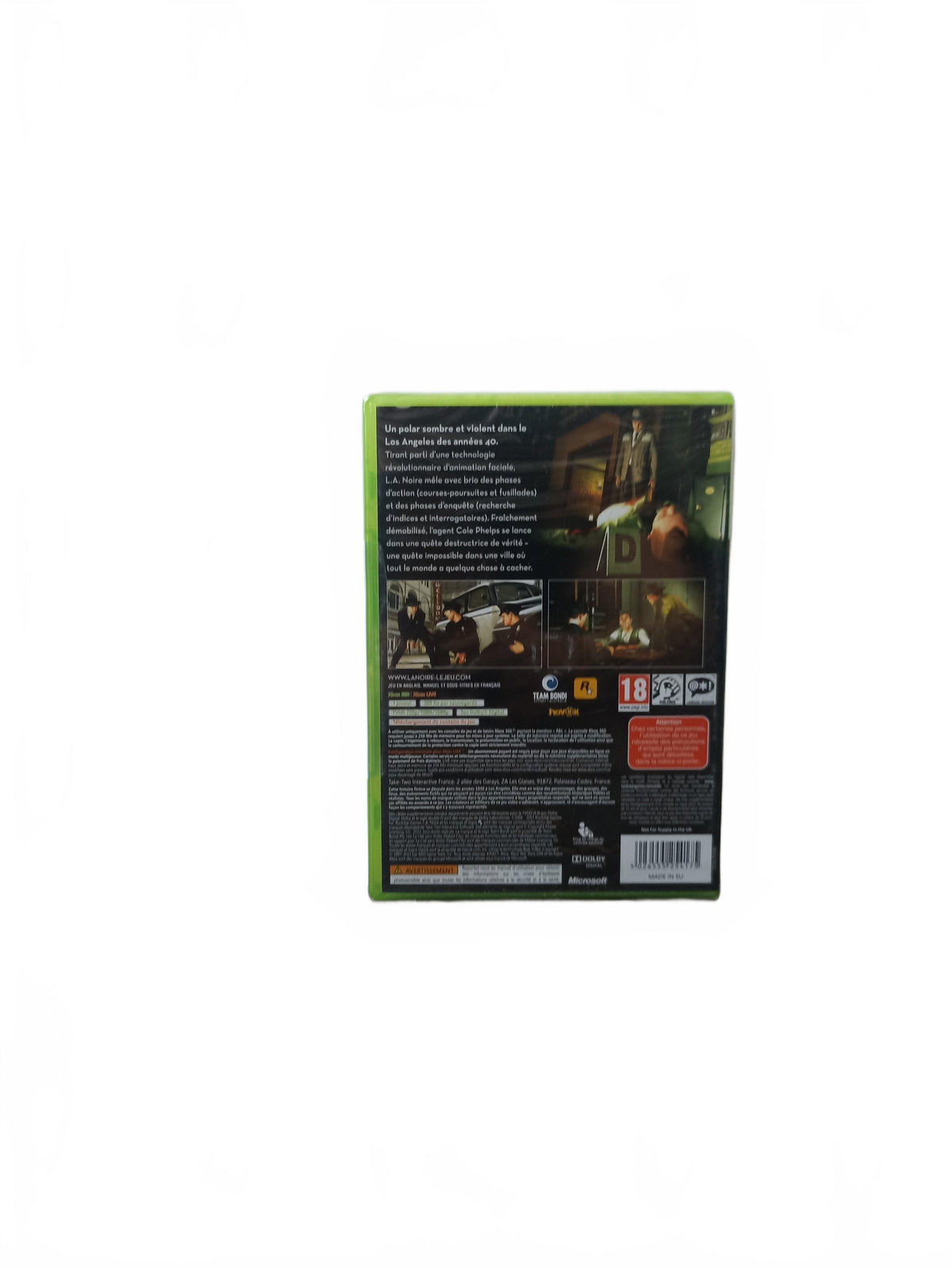 L.A Noire Xbox 360 Blister