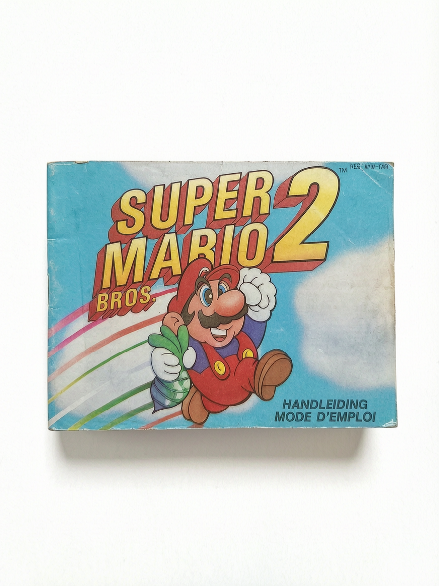 NOTICE SUPER MARIO BROS 2 Nintendo NES