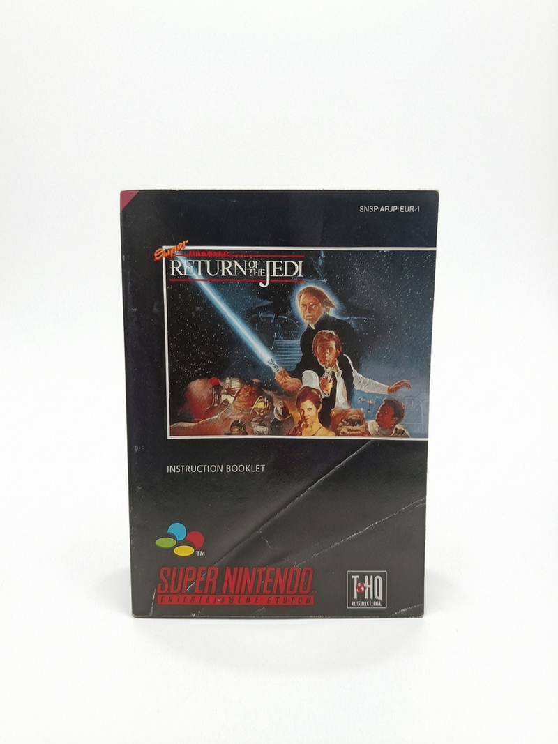 NOTICE STAR WARS RETURN OF THE JEDI Super Nintendo