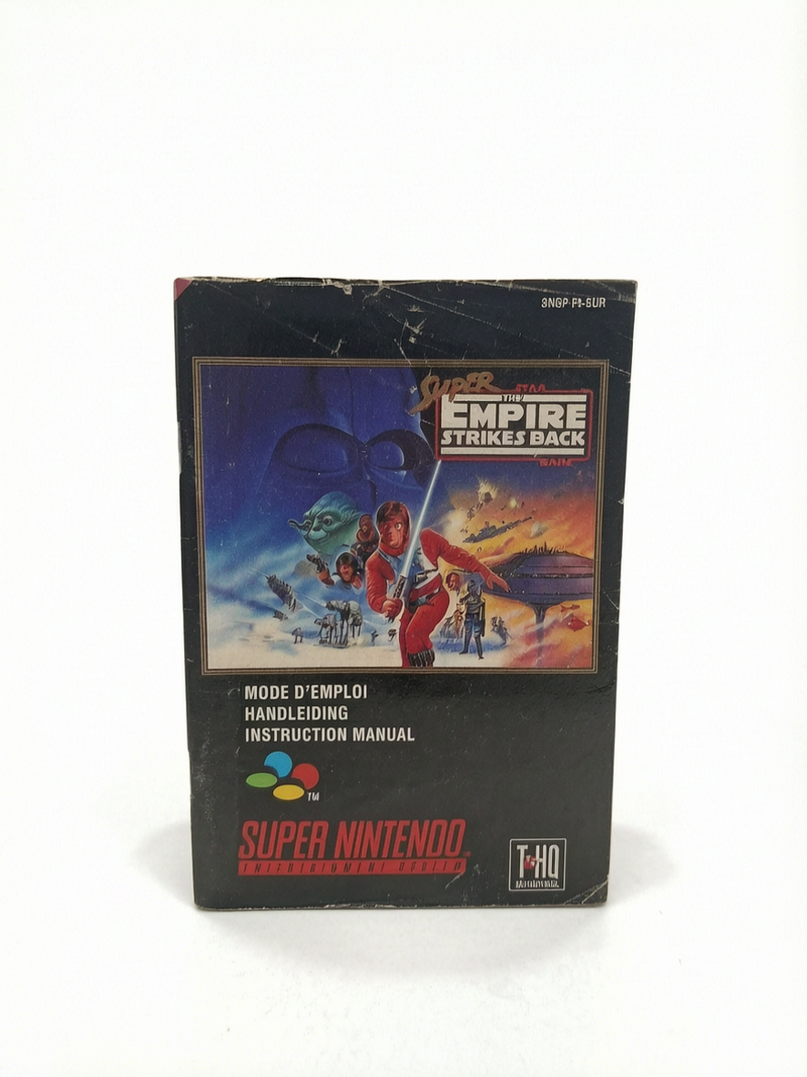 NOTICE STAR WARS EMPIRE STRIKES BACK Super Nintendo
