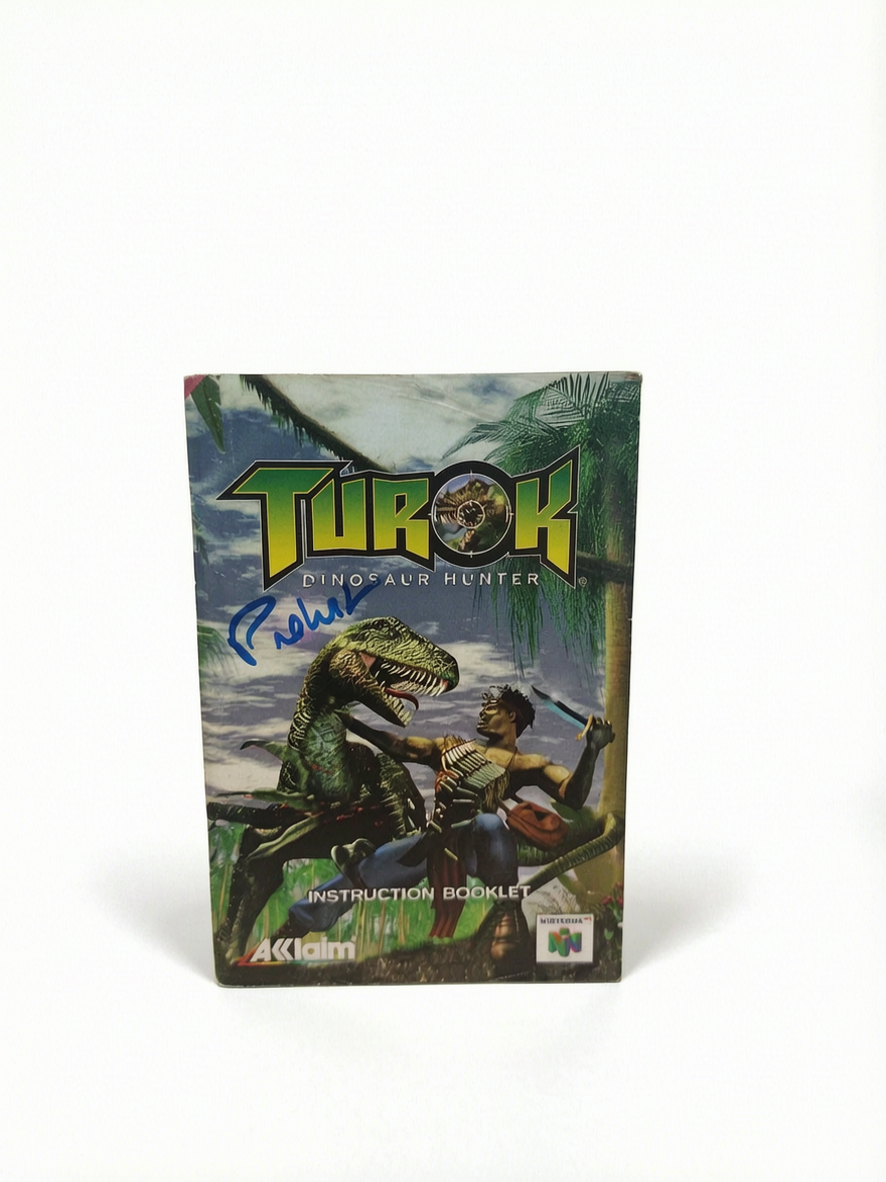 NOTICE TUROK DINOSAUR HUNTER Nintendo 64