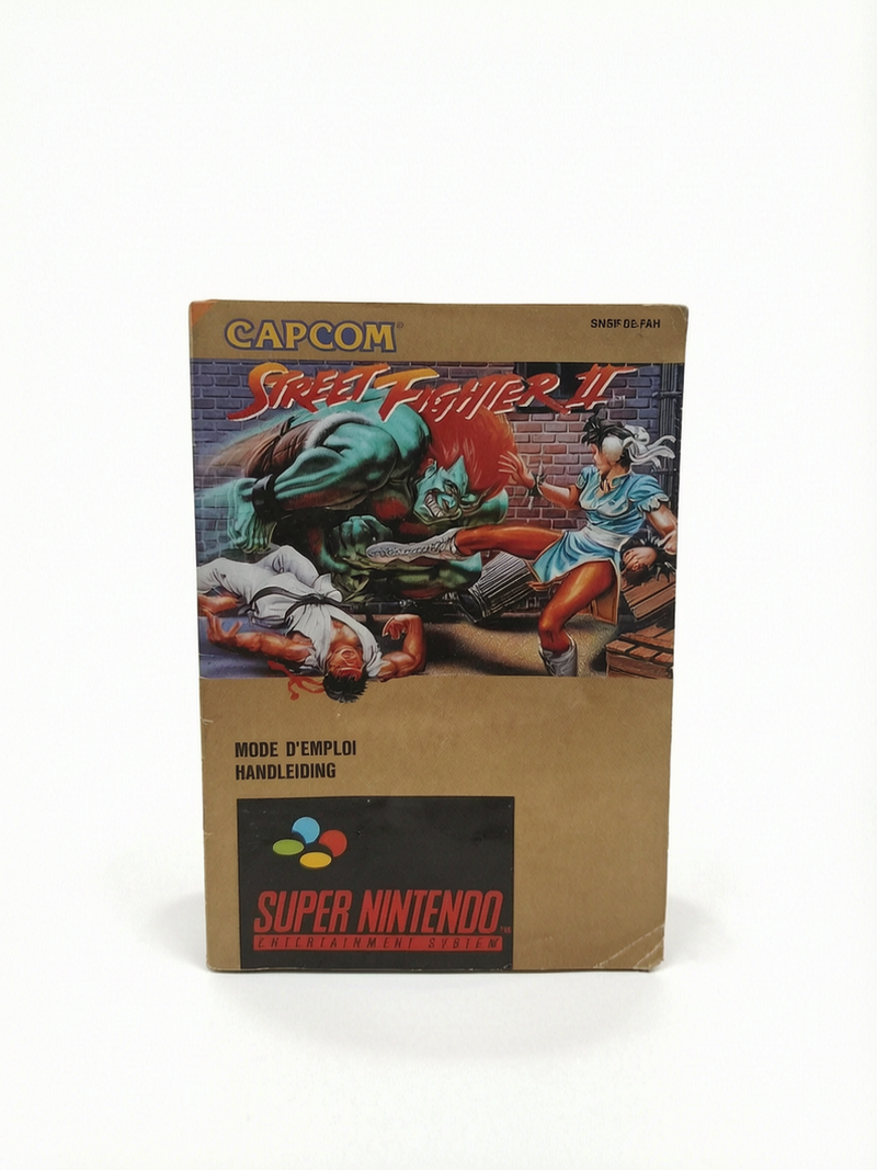 NOTICE STREET FIGHTER 2 Super Nintendo