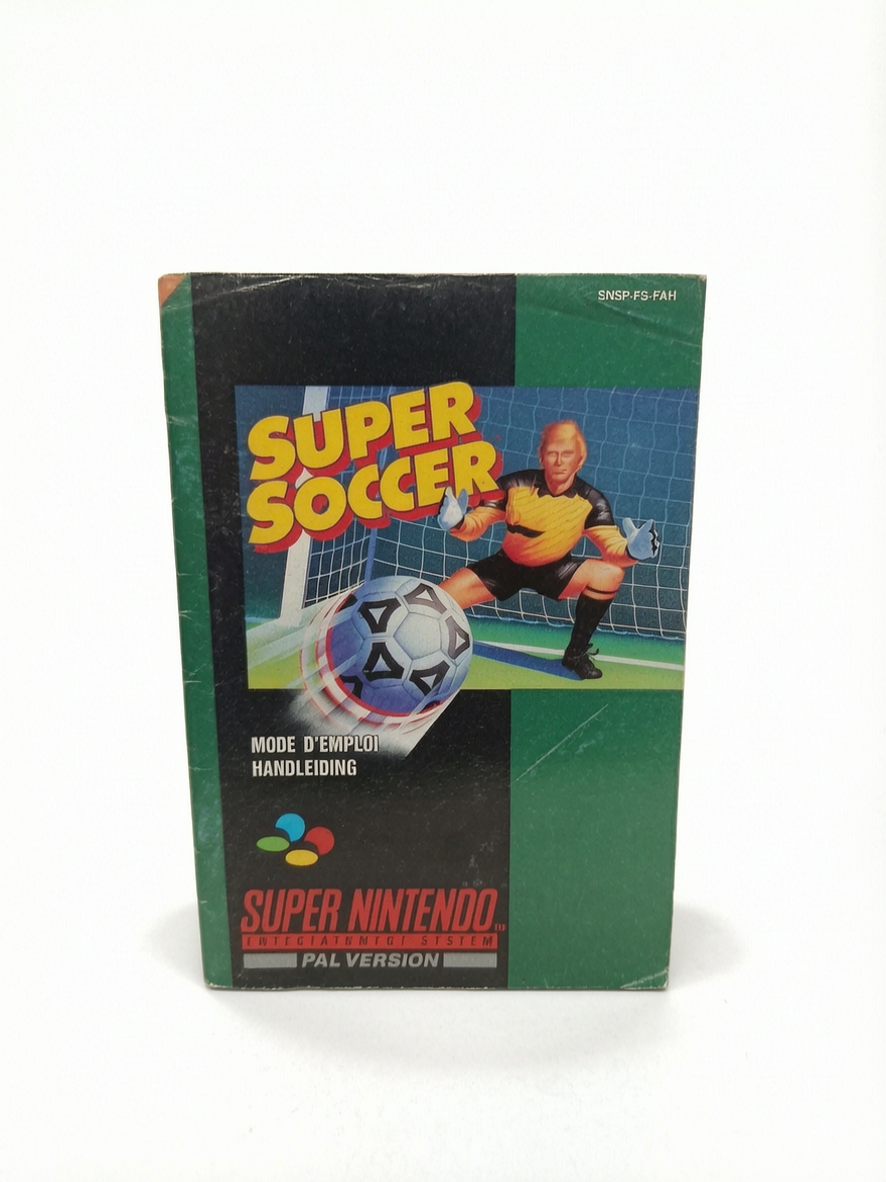 NOTIICE SUPER SOCCER Super Nintendo