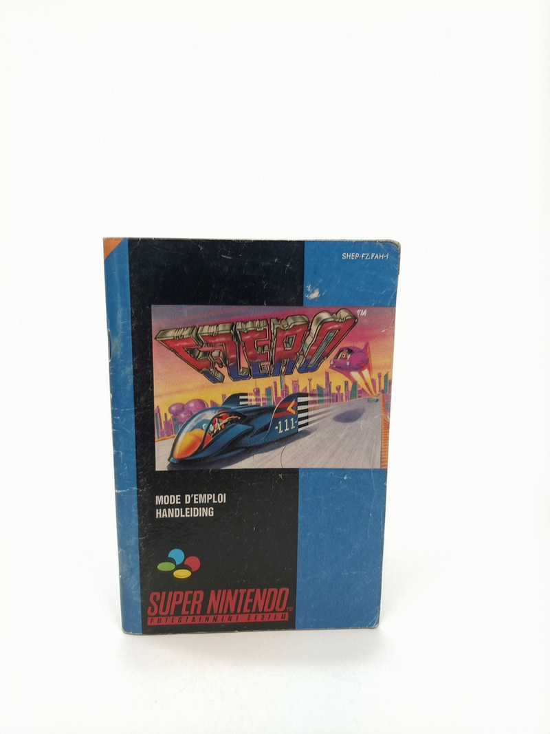 NOTICE F-ZERO Super Nintendo