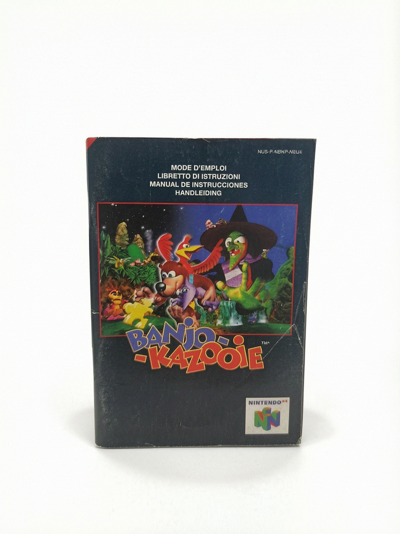 NOTICE BANJO-KAZOOIE Nintendo 64
