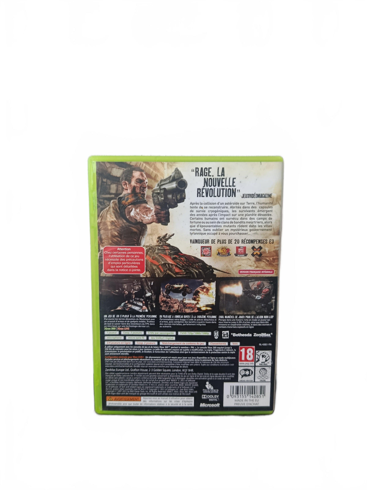 RAGE, Xbox 360