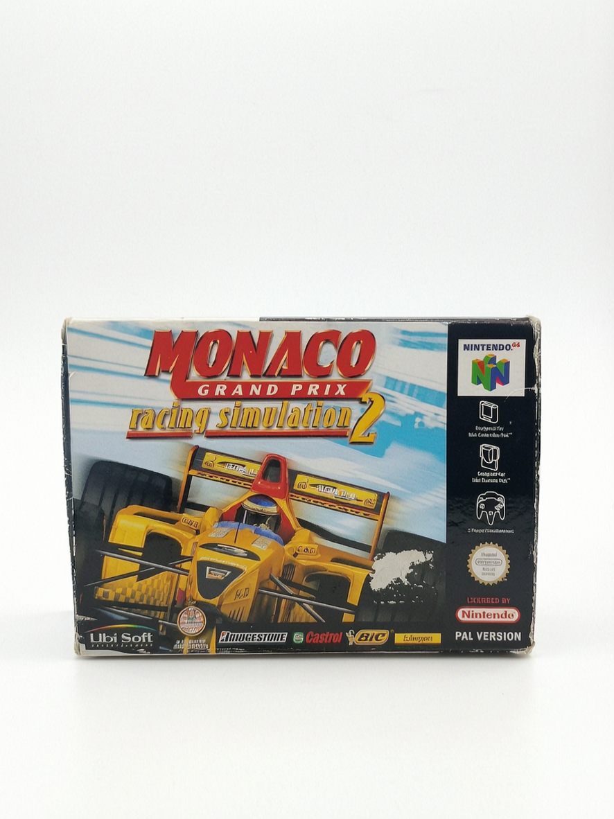 Monaco Grand Prix Racing Simulation 2 Nintendo 64