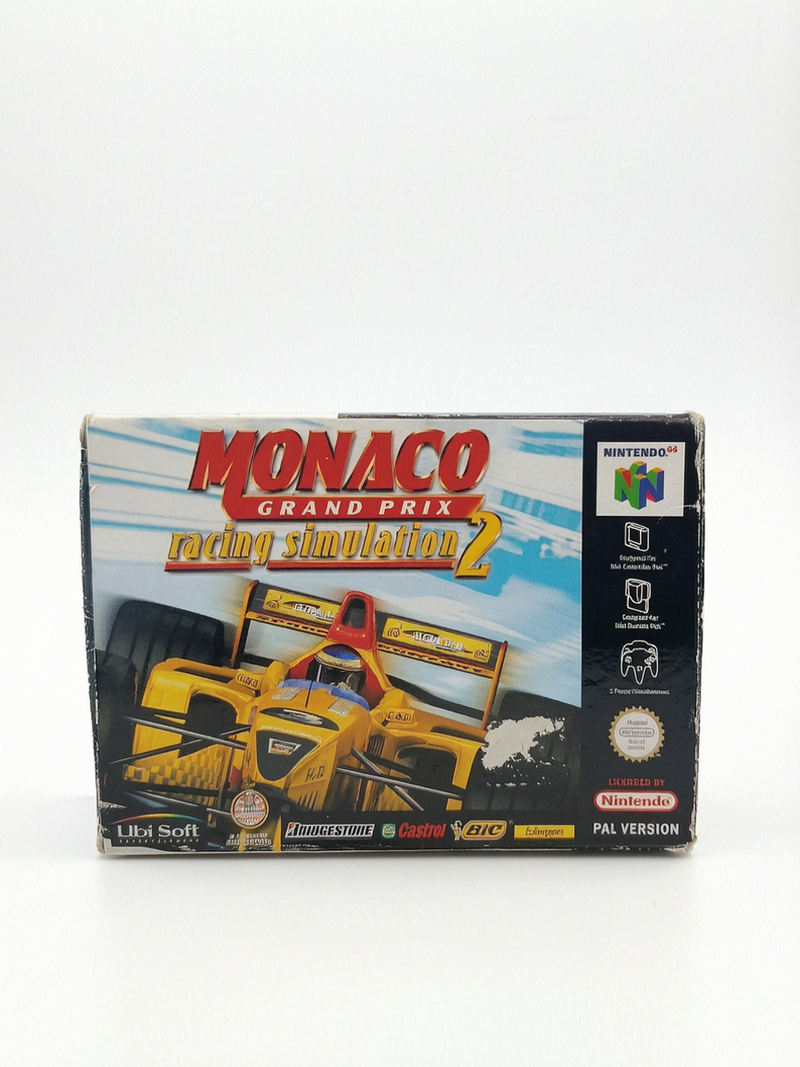 Monaco Grand Prix Racing Simulation 2 Nintendo 64