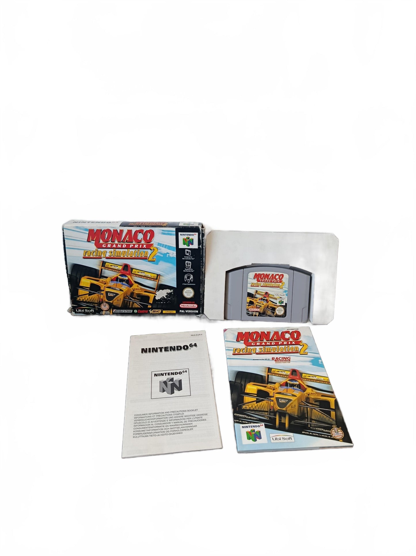 Monaco Grand Prix Racing Simulation 2 Nintendo 64