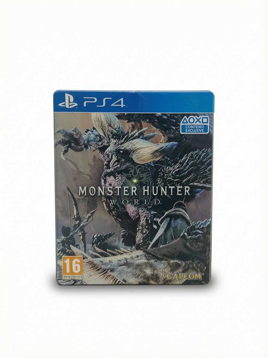 Monster hunter World Steelbook PS4