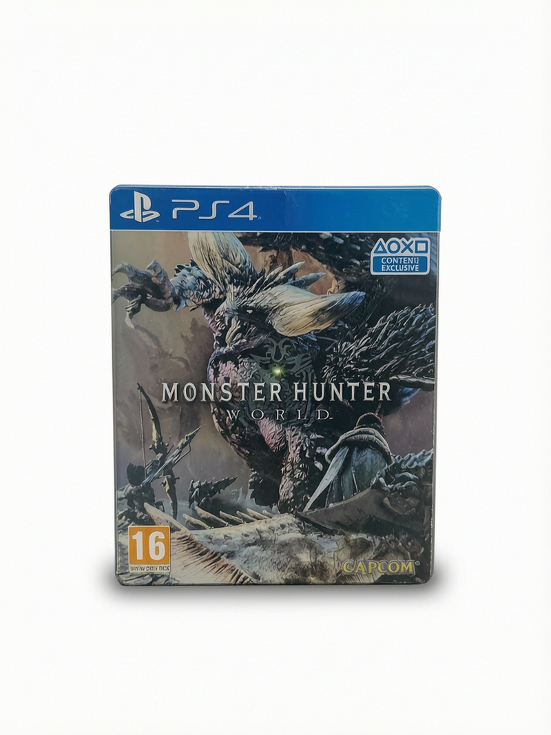 Monster hunter World Steelbook PS4