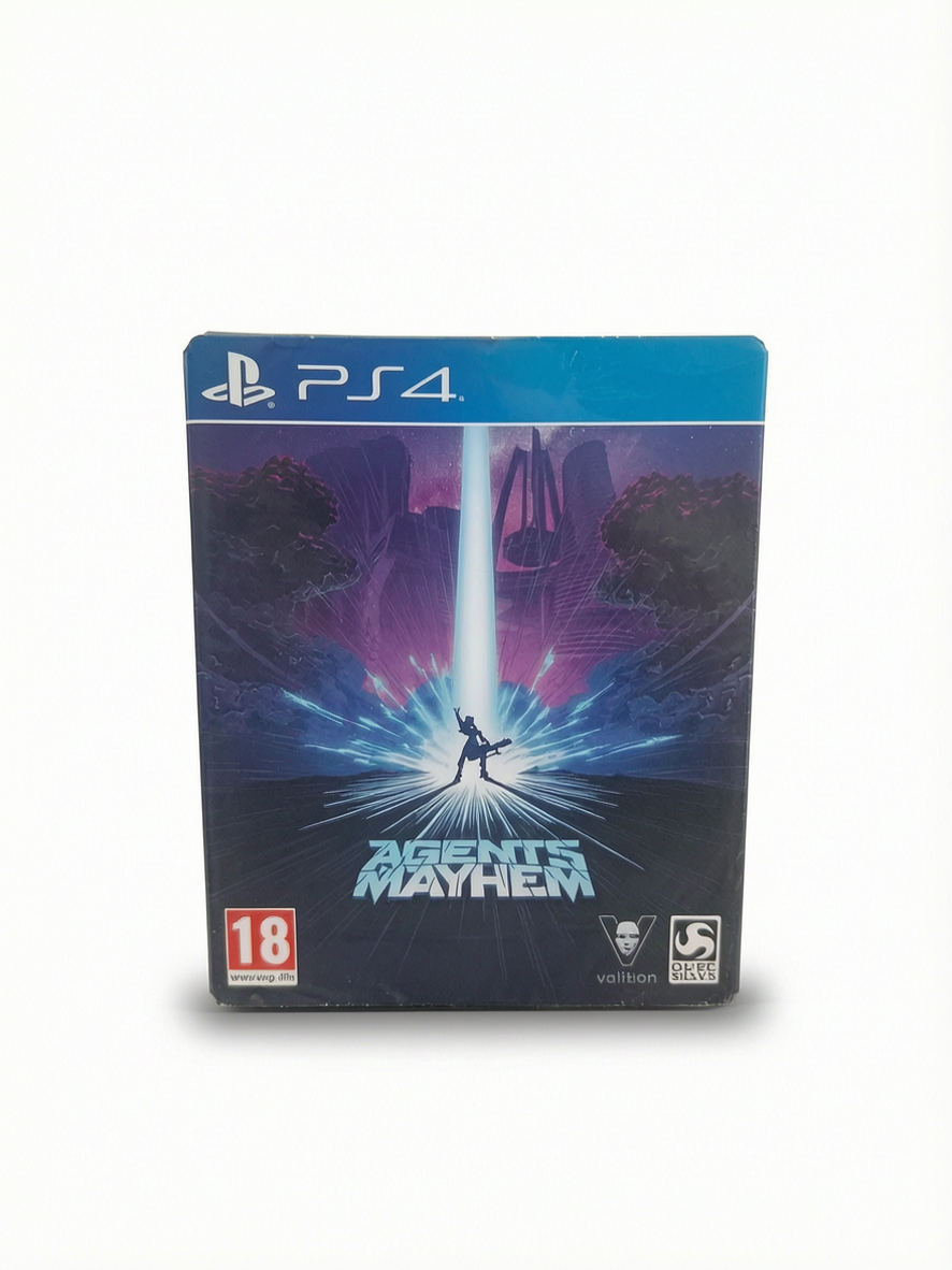 Agents Of Mayhem steelbook PS4