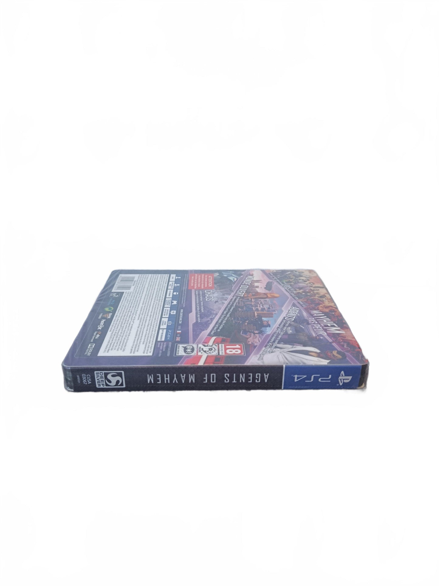 Agents Of Mayhem steelbook PS4