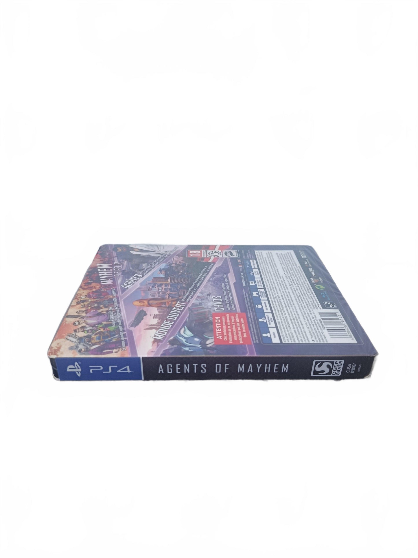 Agents Of Mayhem steelbook PS4