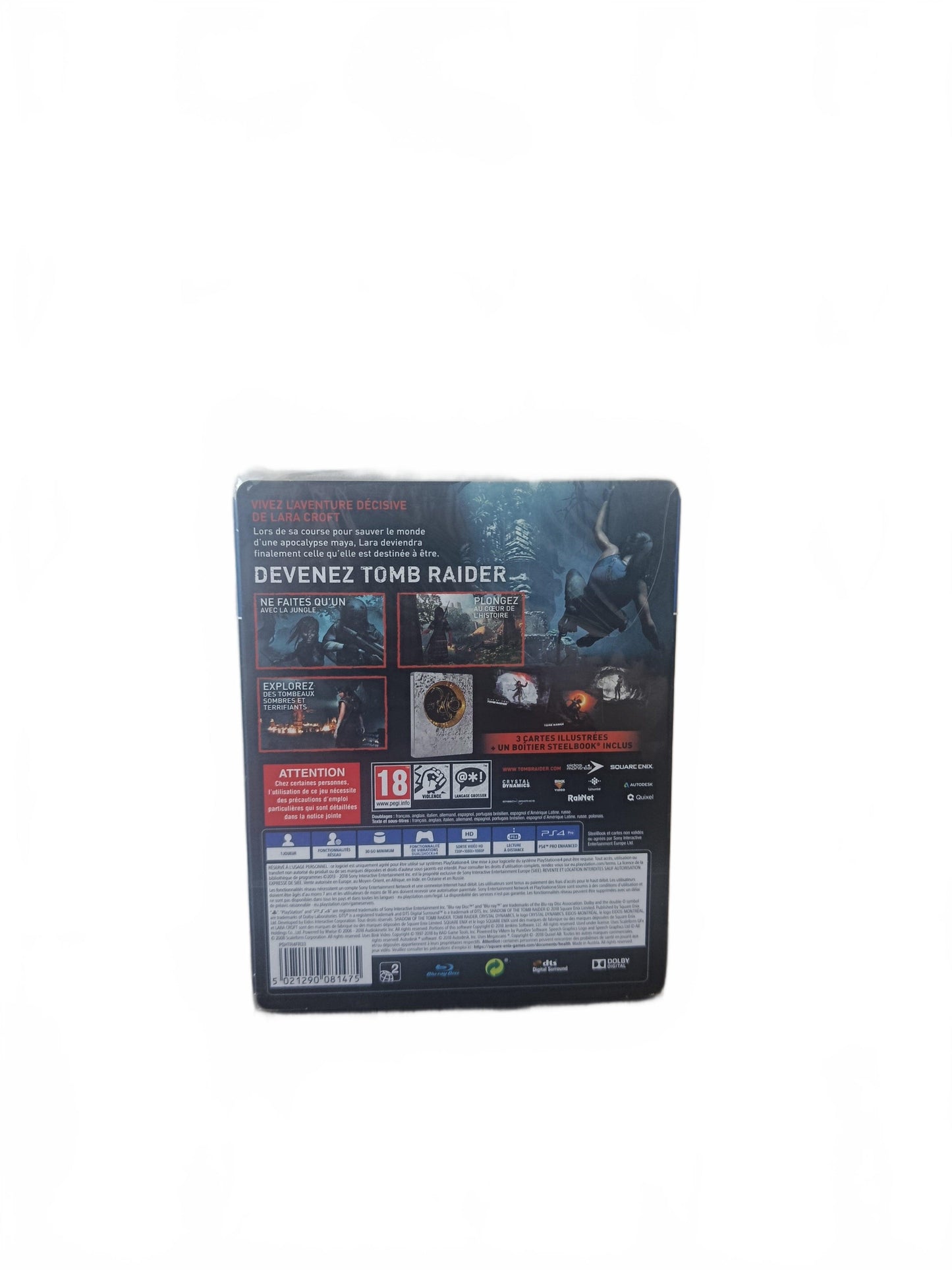 Shadow Of The Tomb Raider Collector PS4