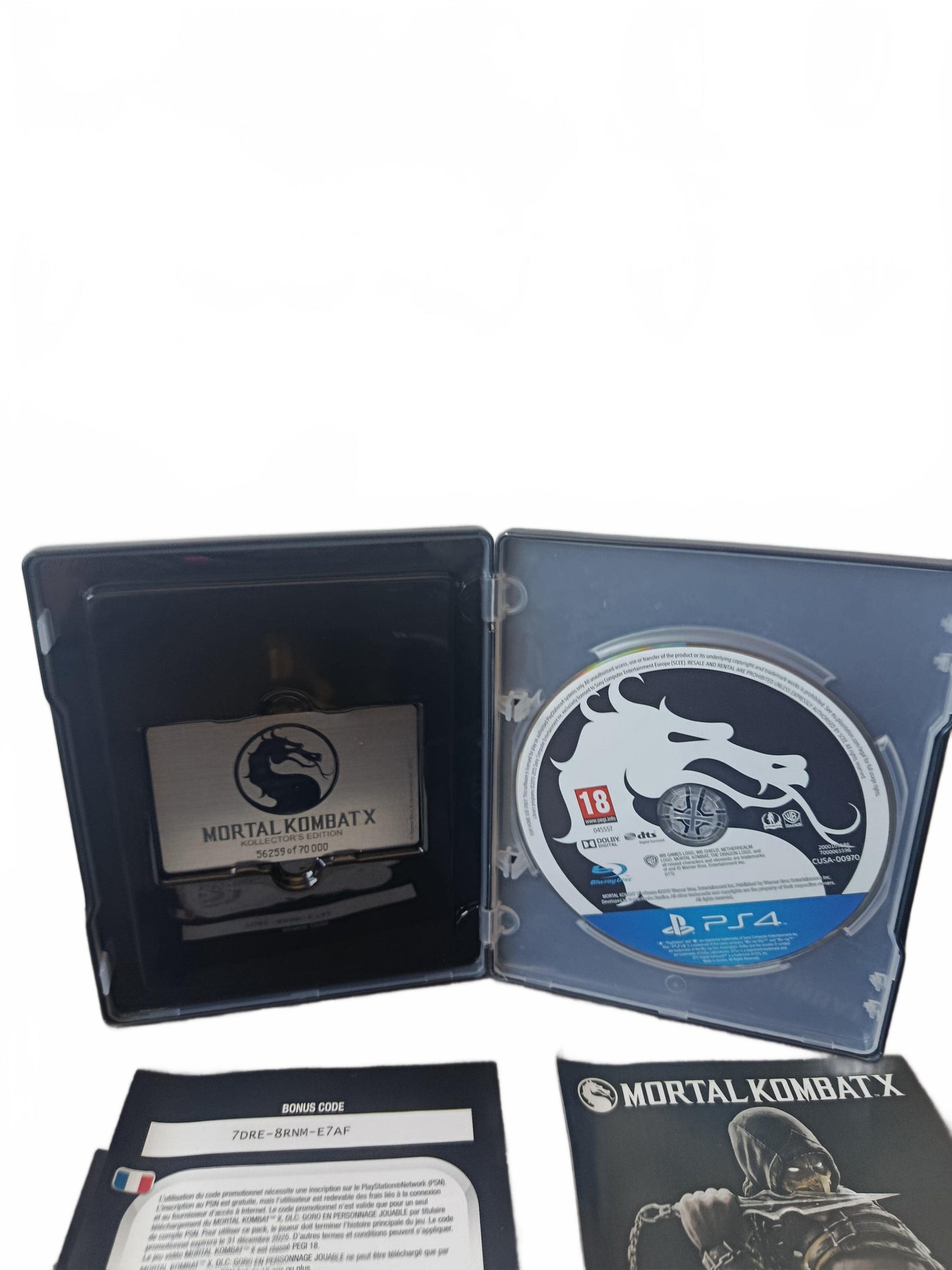 Mortal Kombat X Steelbook PS3