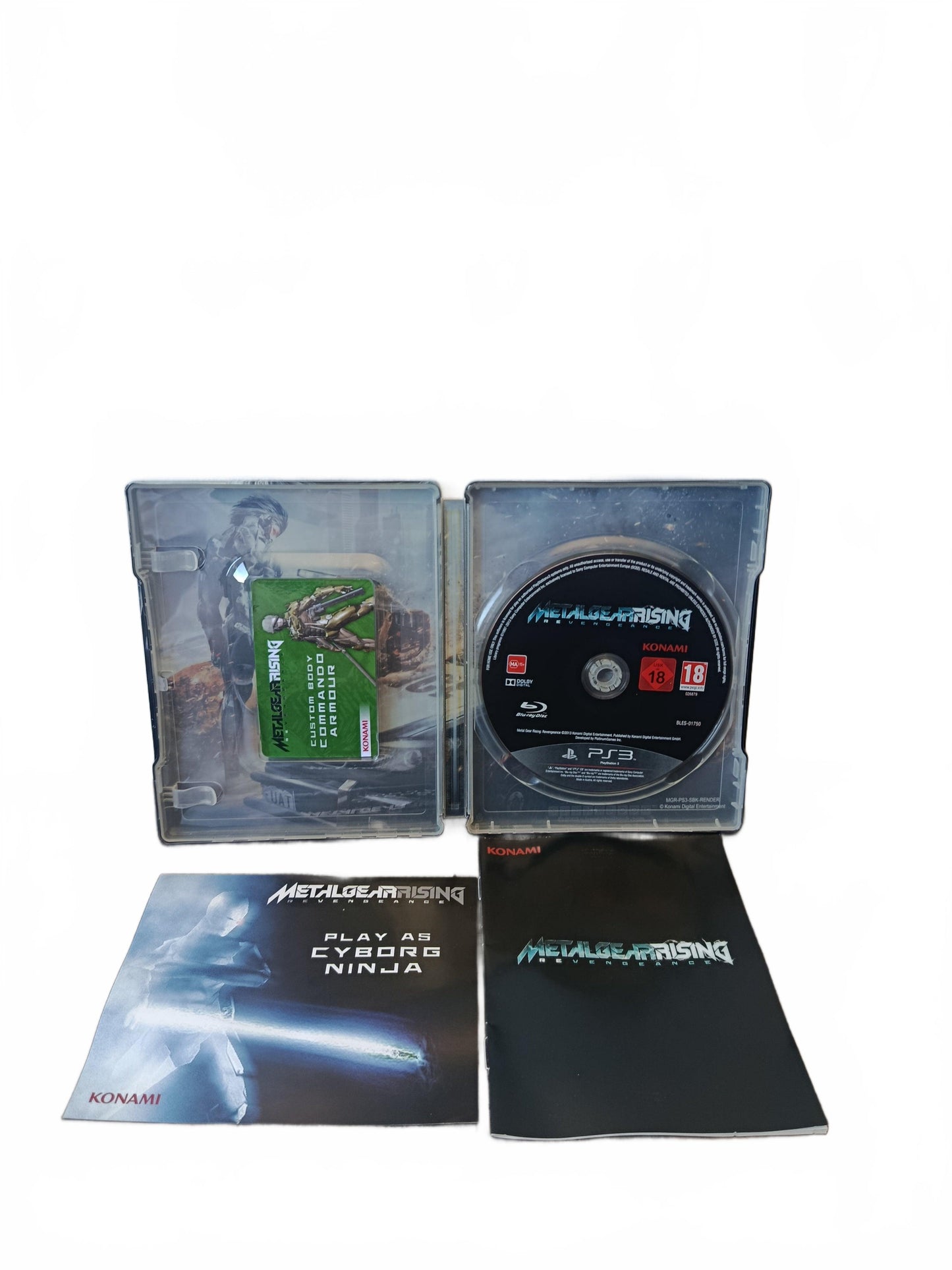 Steelbook Metal Gear Rising Playstation 3 (PS3)