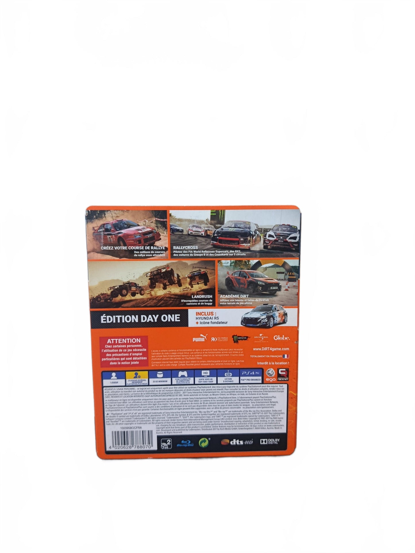 Dirt Playstation 4 (PS4)