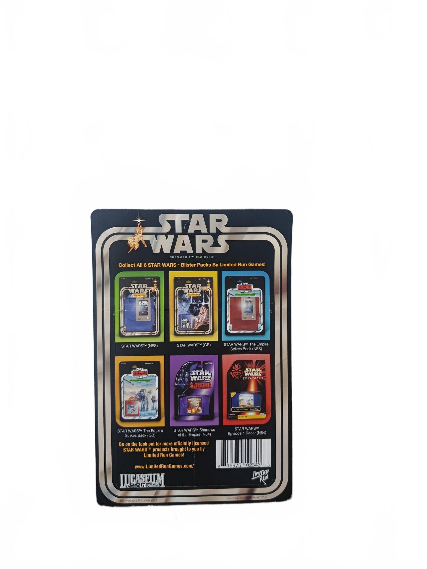Star Wars Nintendo NES blister