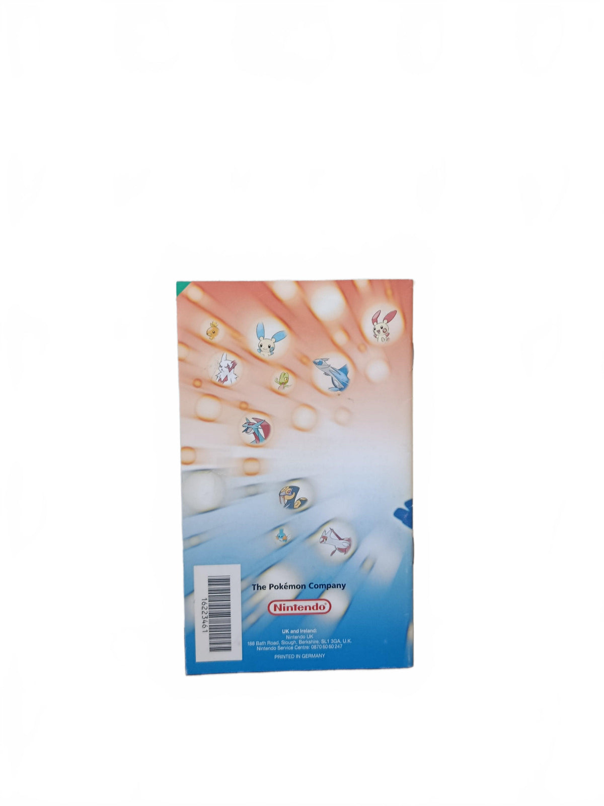 Notice Pokémon Box Ruby & Sapphire Version UKV