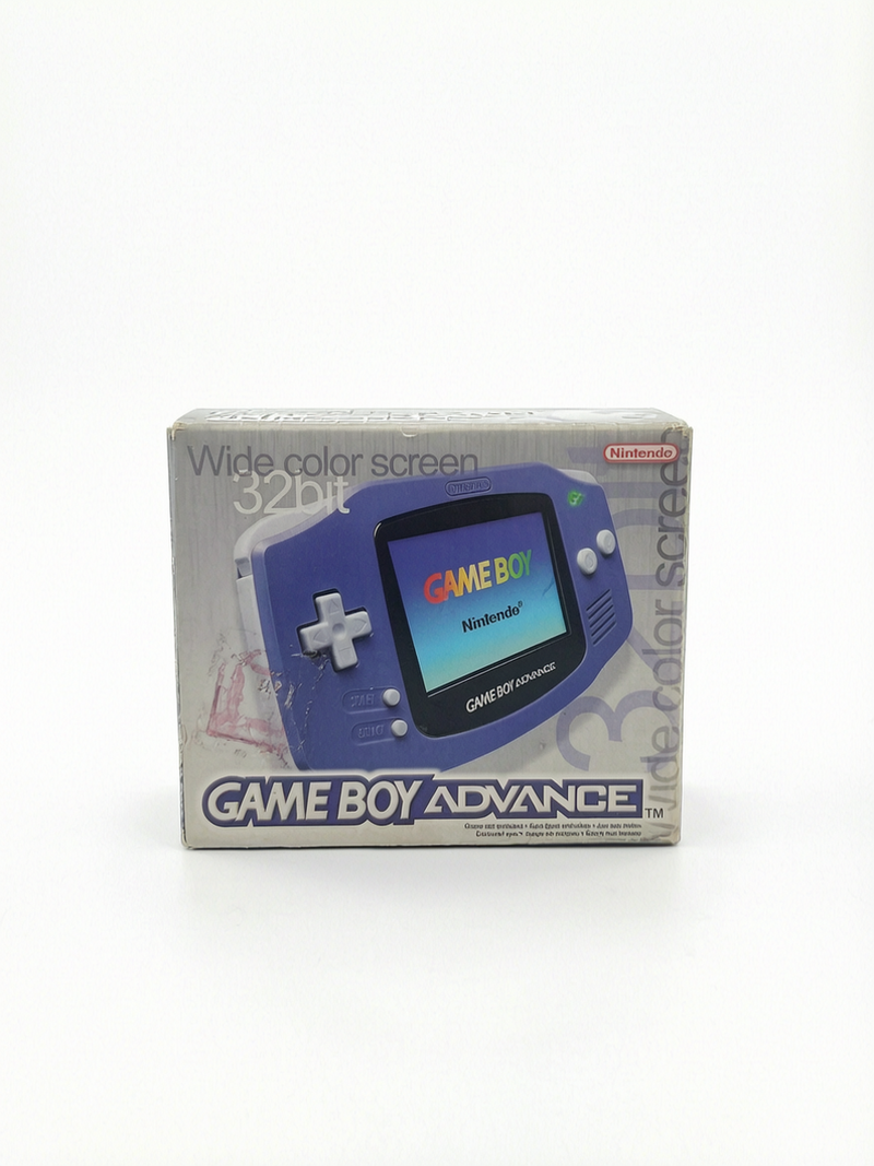 Console en boite Game  Boy Advance (GBA) Violette