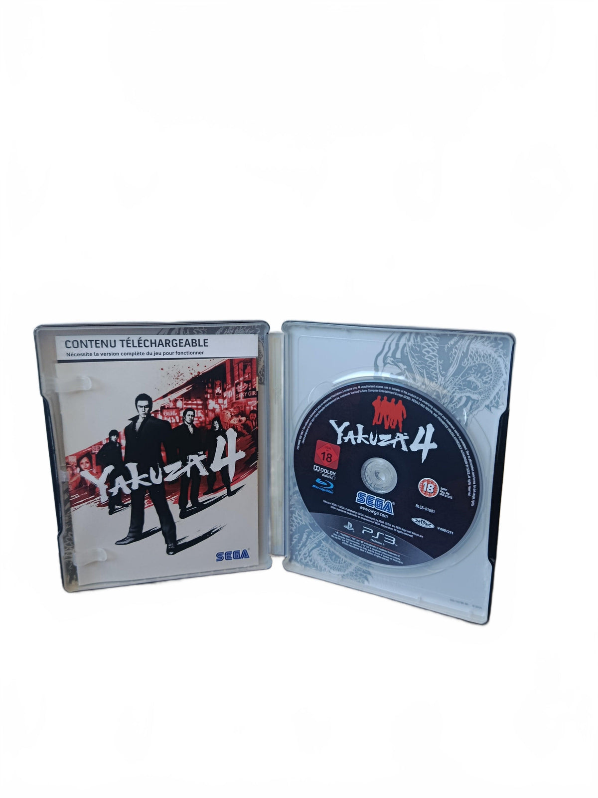 Yakuza 4 Playstation 3 (PS3) Complet en Français