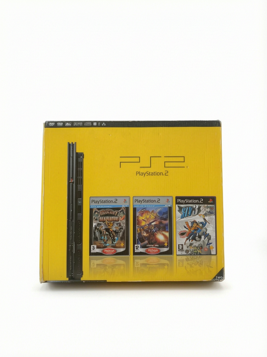 Console Playstation 2 Pack Edition trois jeux En français
