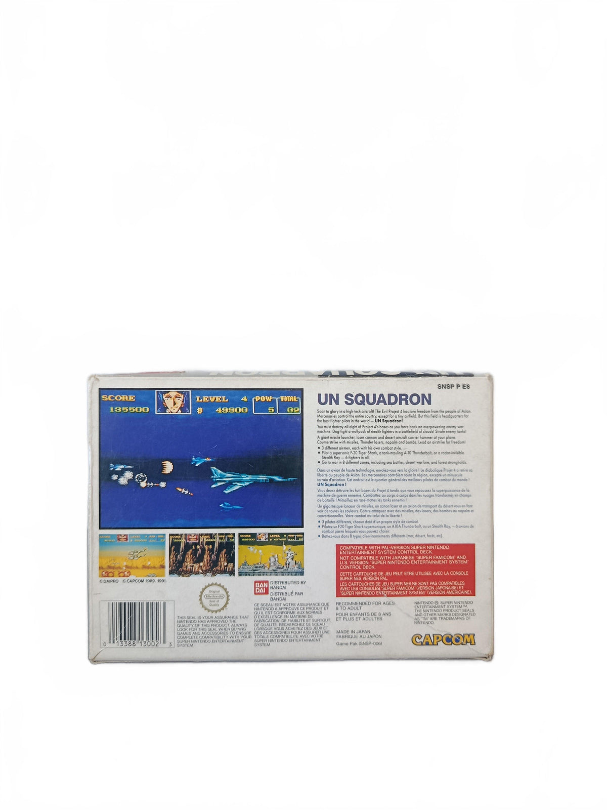 UN Squadron Super Nintendo (SNES)