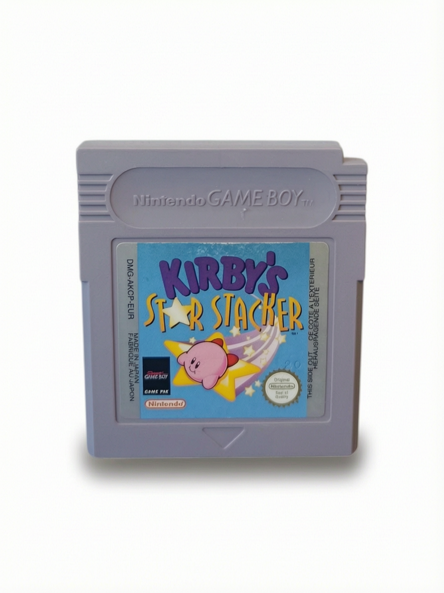 Kirby's Star Stacker Game Boy Authentique