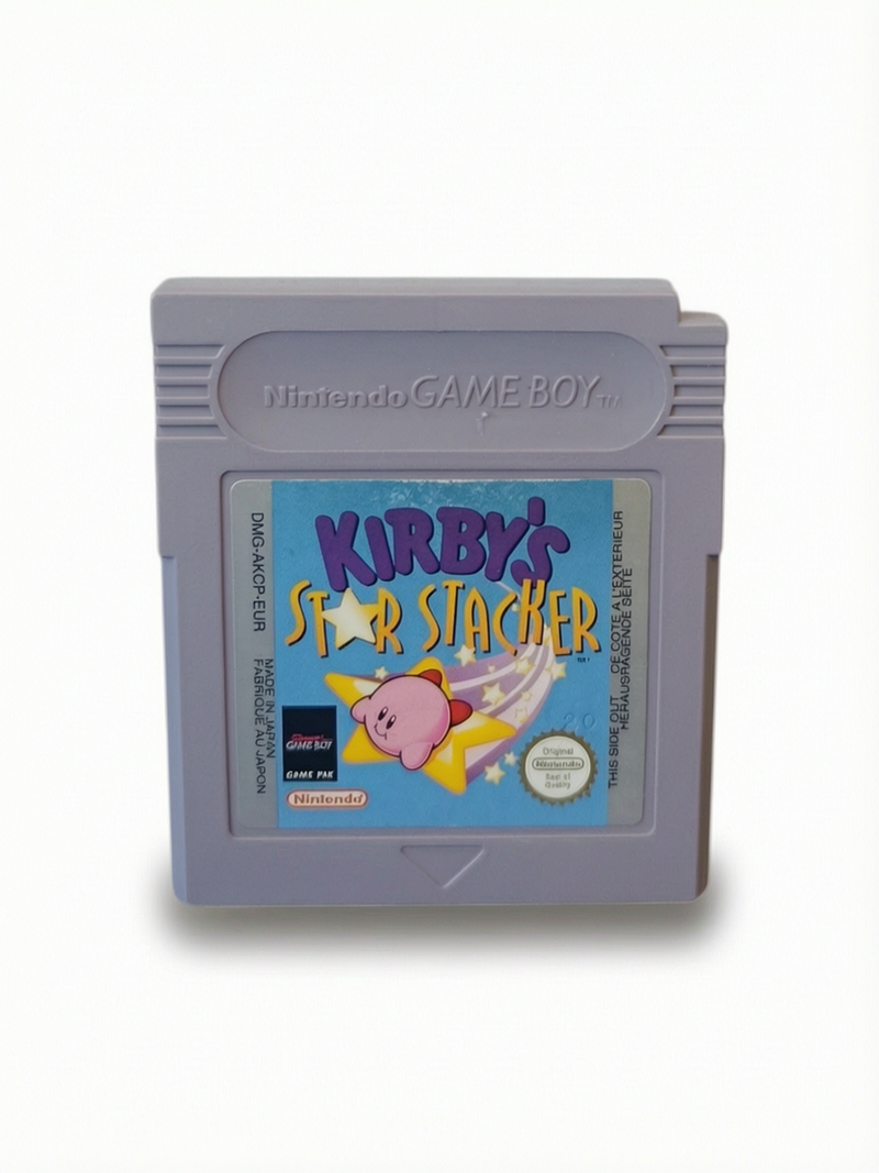Kirby's Star Stacker Game Boy Authentique