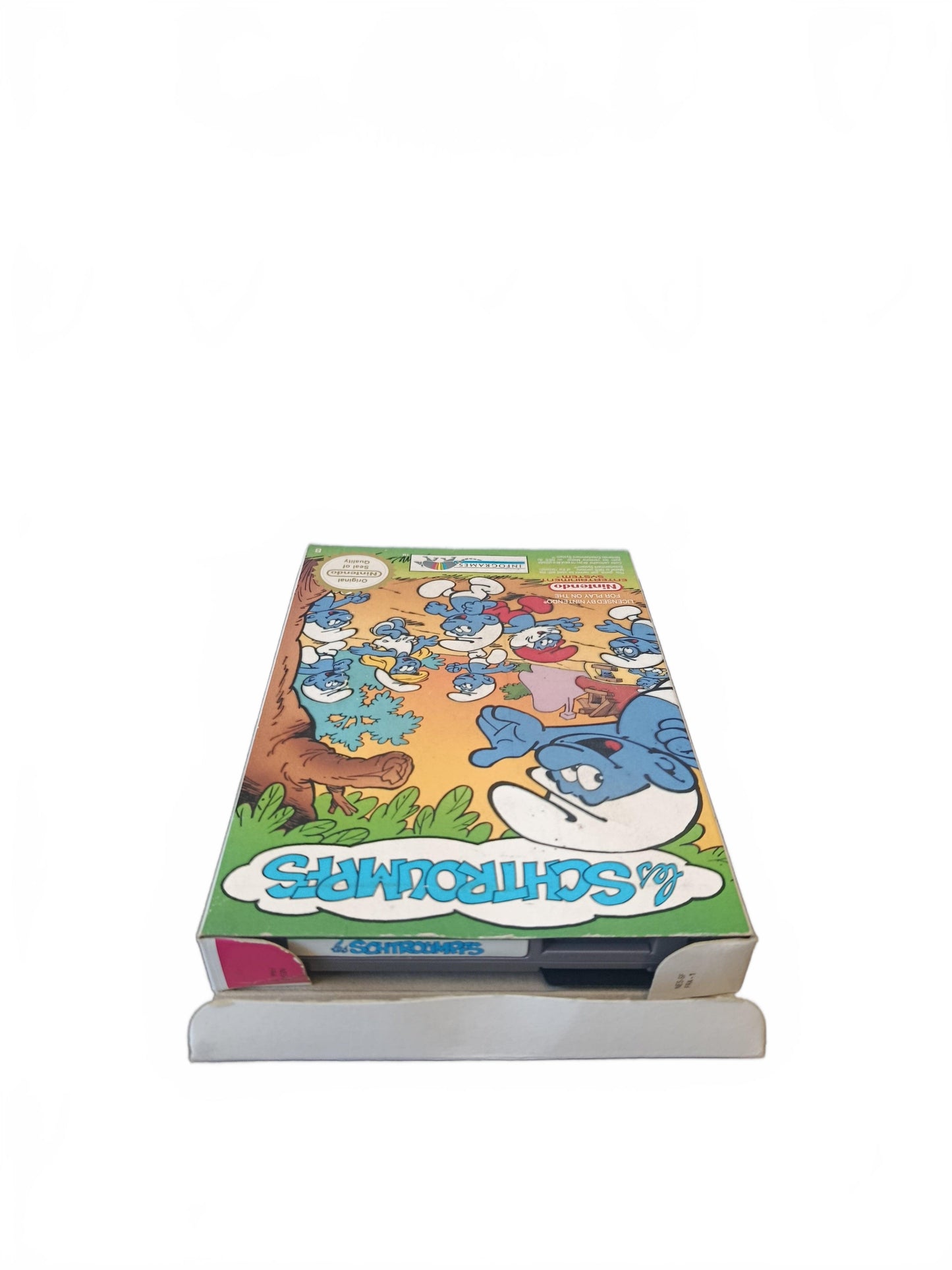 Les Schtroumpfs Nintendo NES Complet en boîte FRA