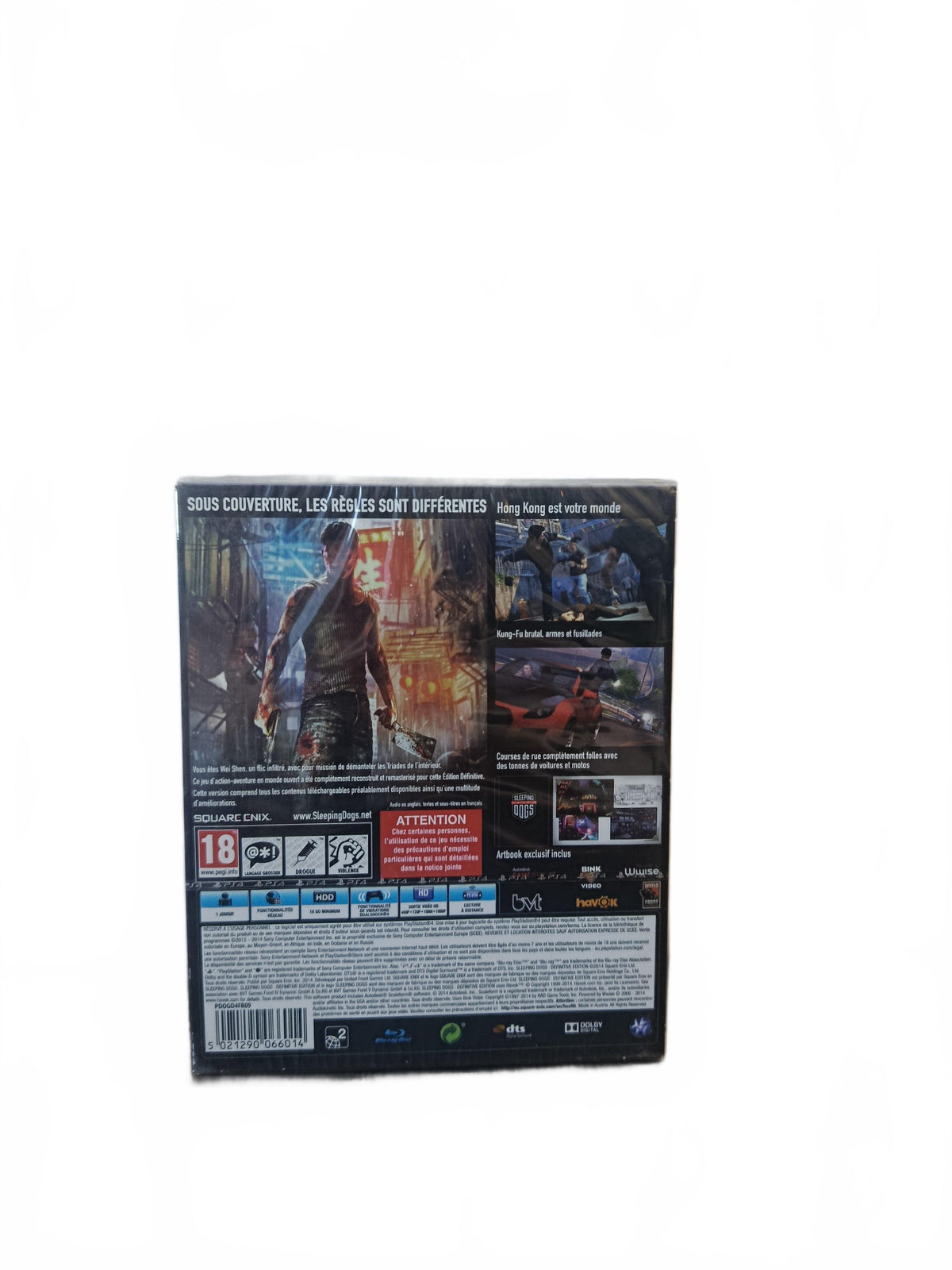 Sleeping Dogs Playstation 4 (PS4) Neuf