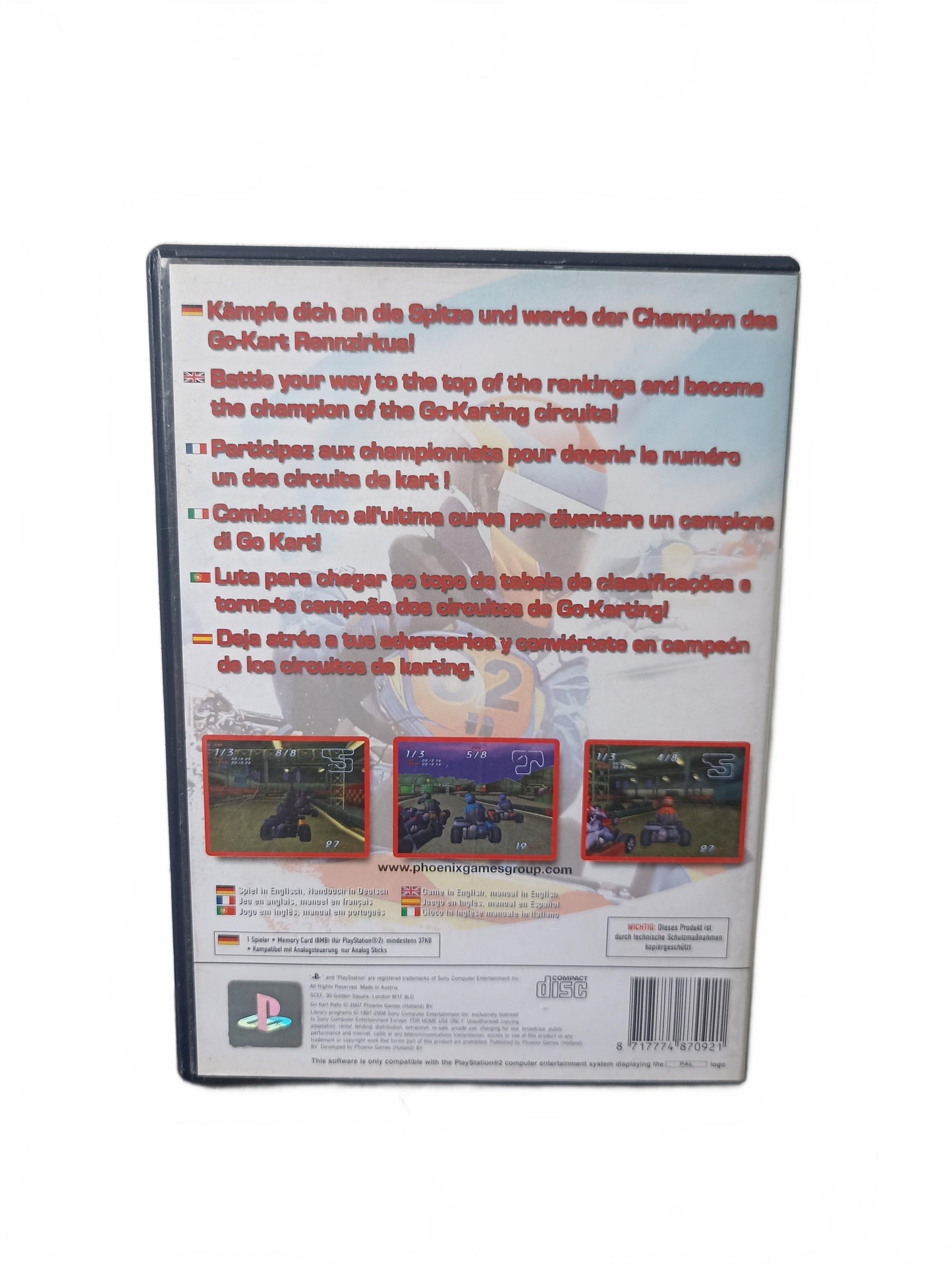 Go Kart Rally Playstation 2 (PS2) PAL Complet