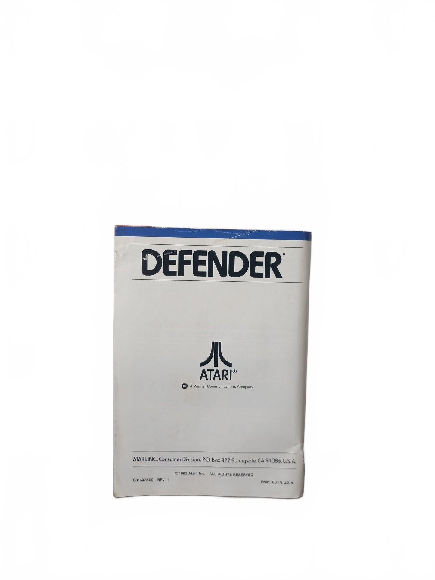 Defender Atari 2600 PAL Complet