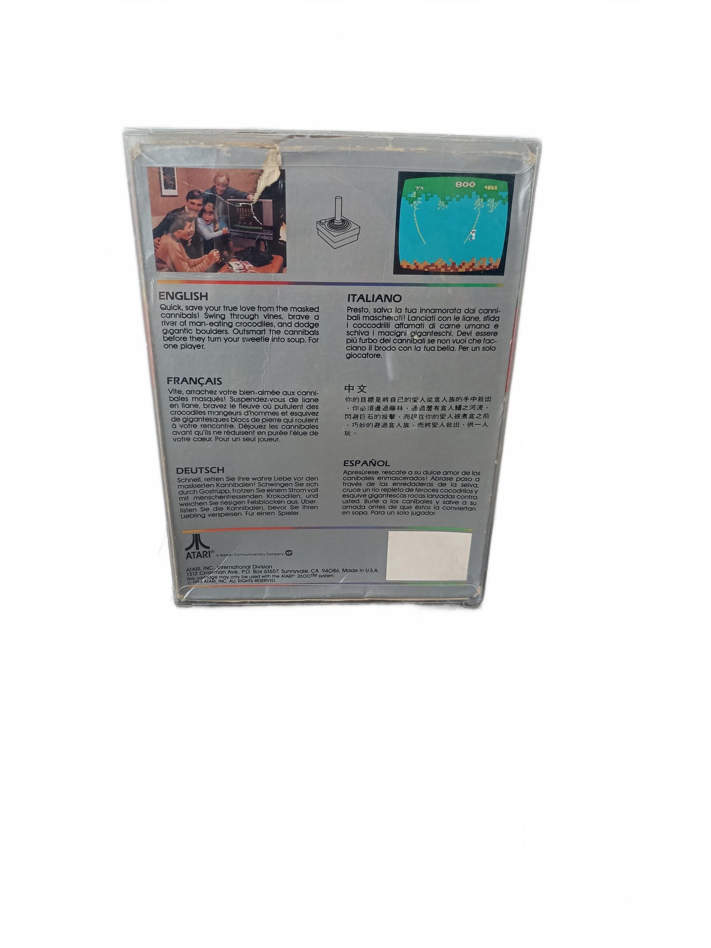Jungle Hunt Atari 2600 PAL Neuf