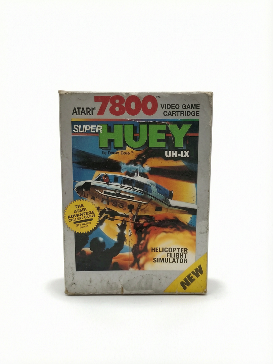 Super Huey UH-IX Atari 7800 Complet