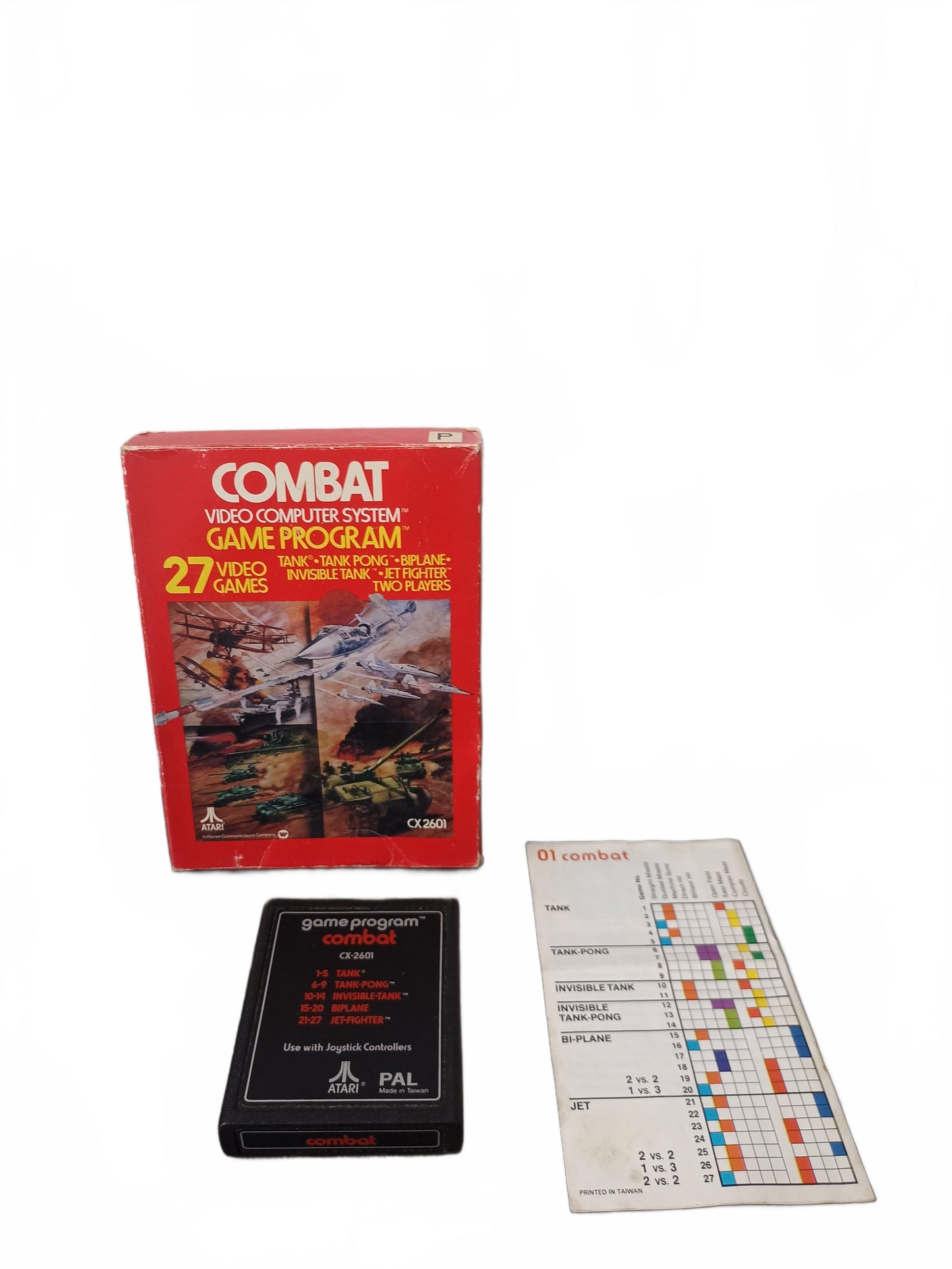 Combat Atari 2600 Complet