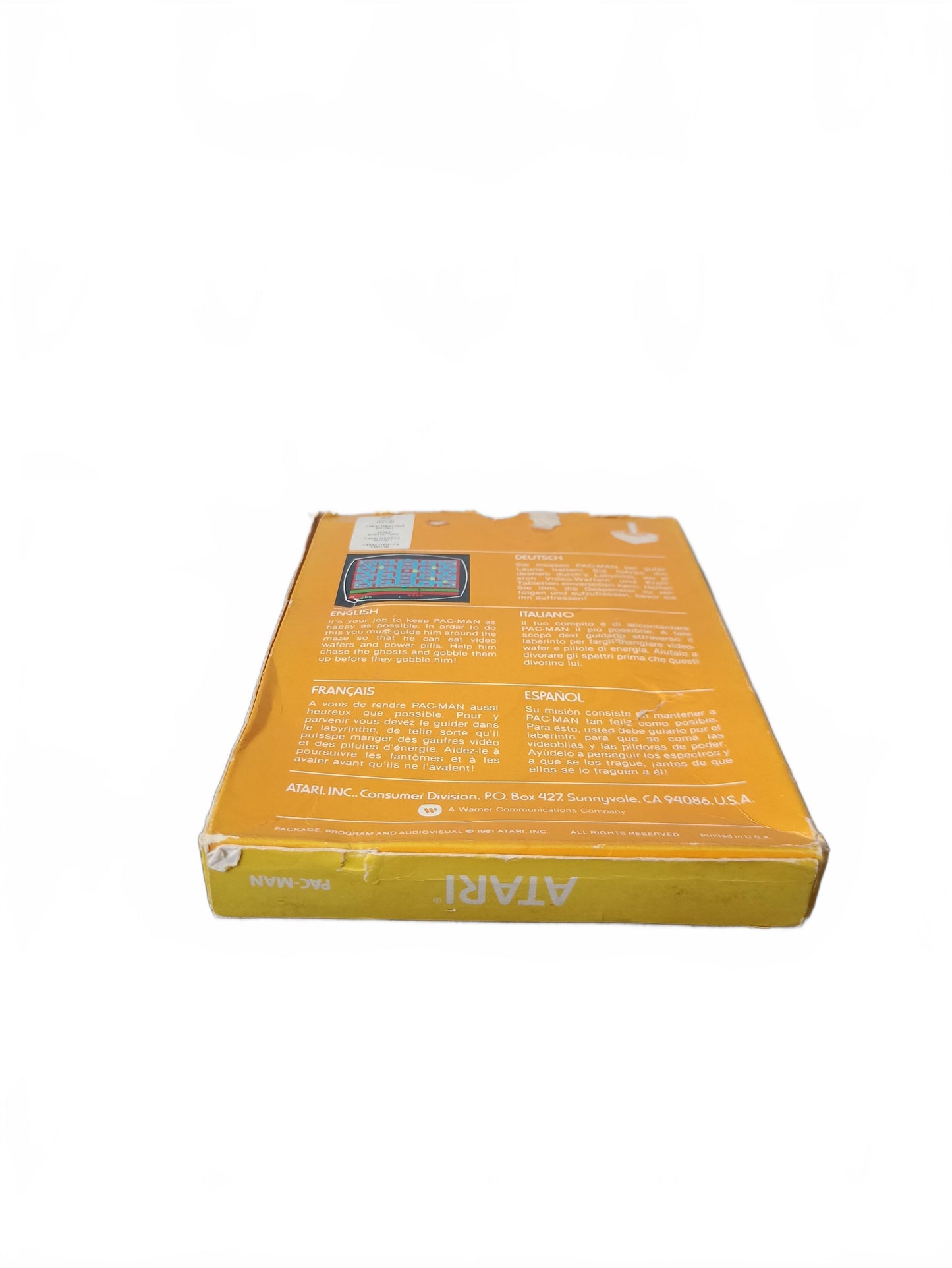 Pac-Man Atari 2600 Complet