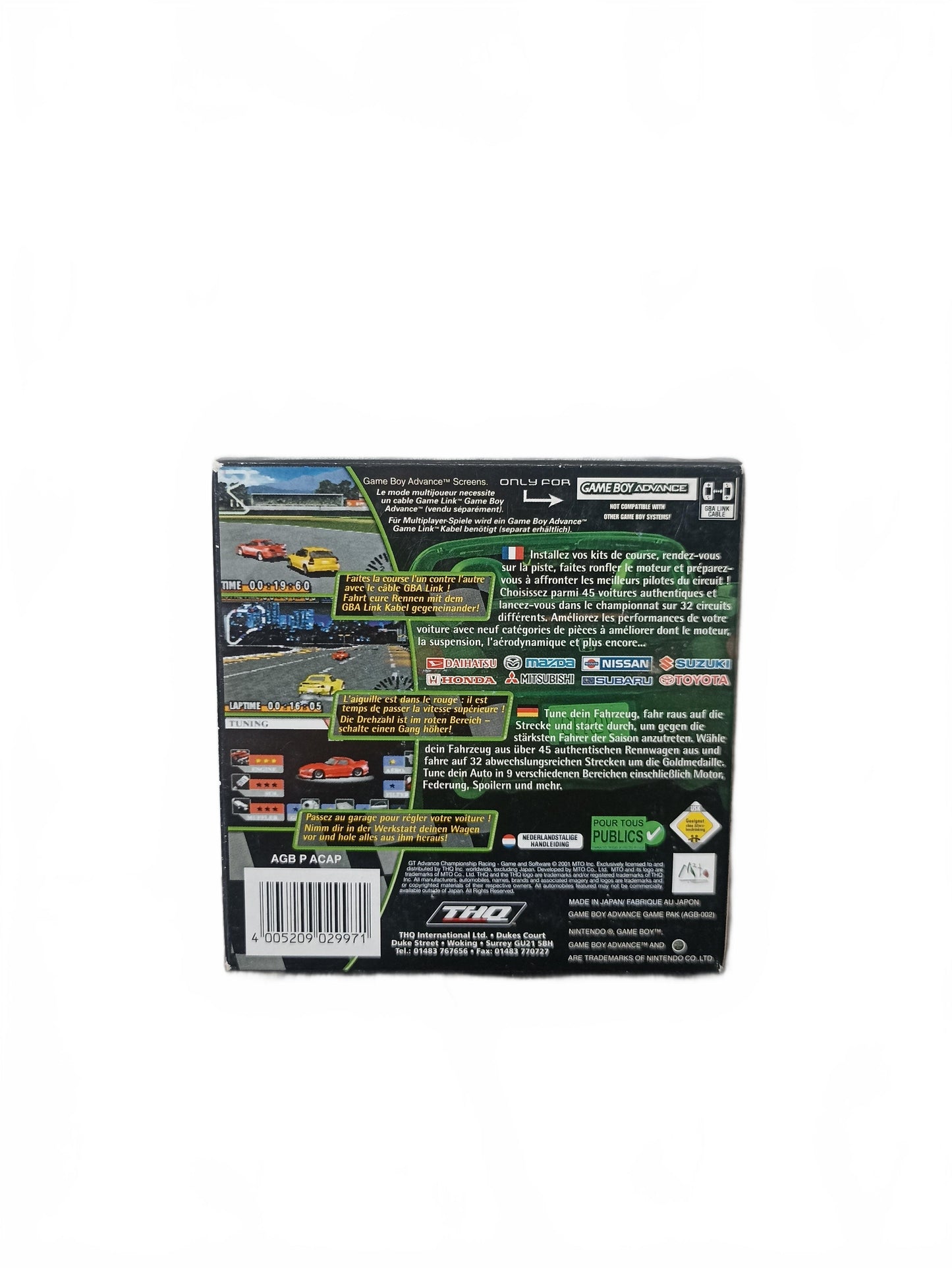 GT Advance Championship Racing (GBA) Complet