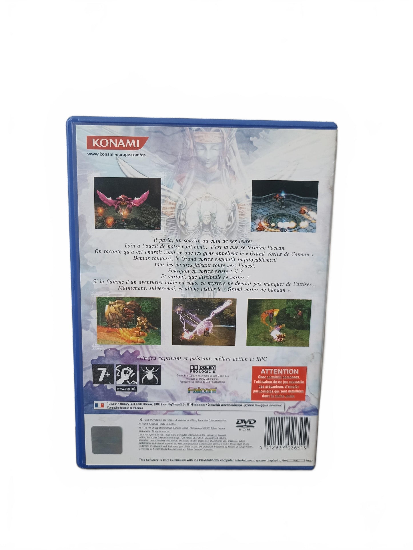 The Ark Of Napishtim Playstation 2 (PS2) PAL Complet