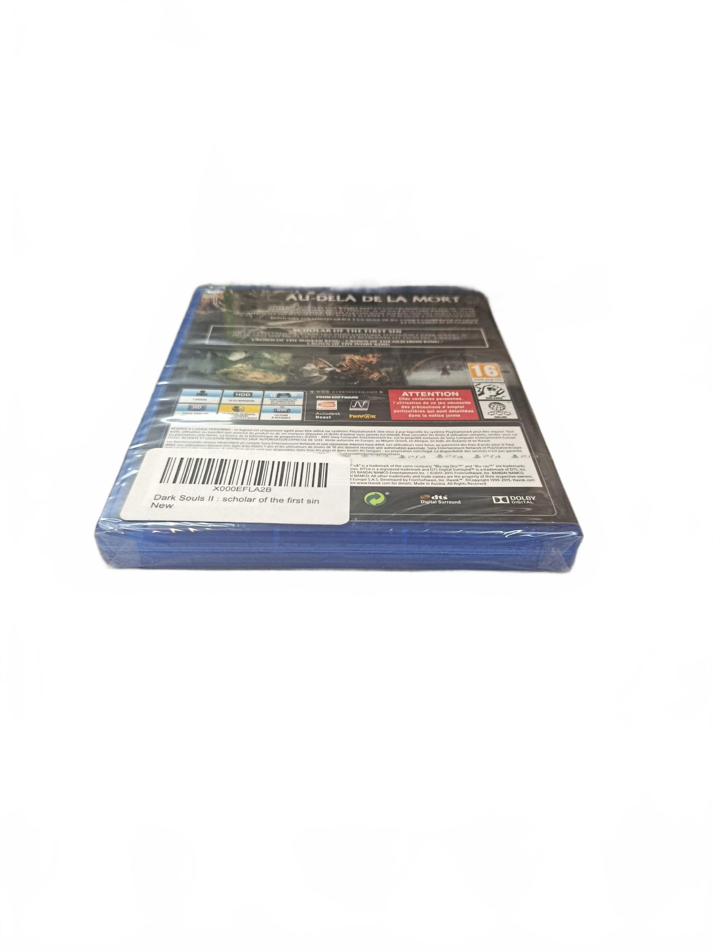 Dark Souls II: Scholar of the First Sin blister Playstation 4 (PS4)