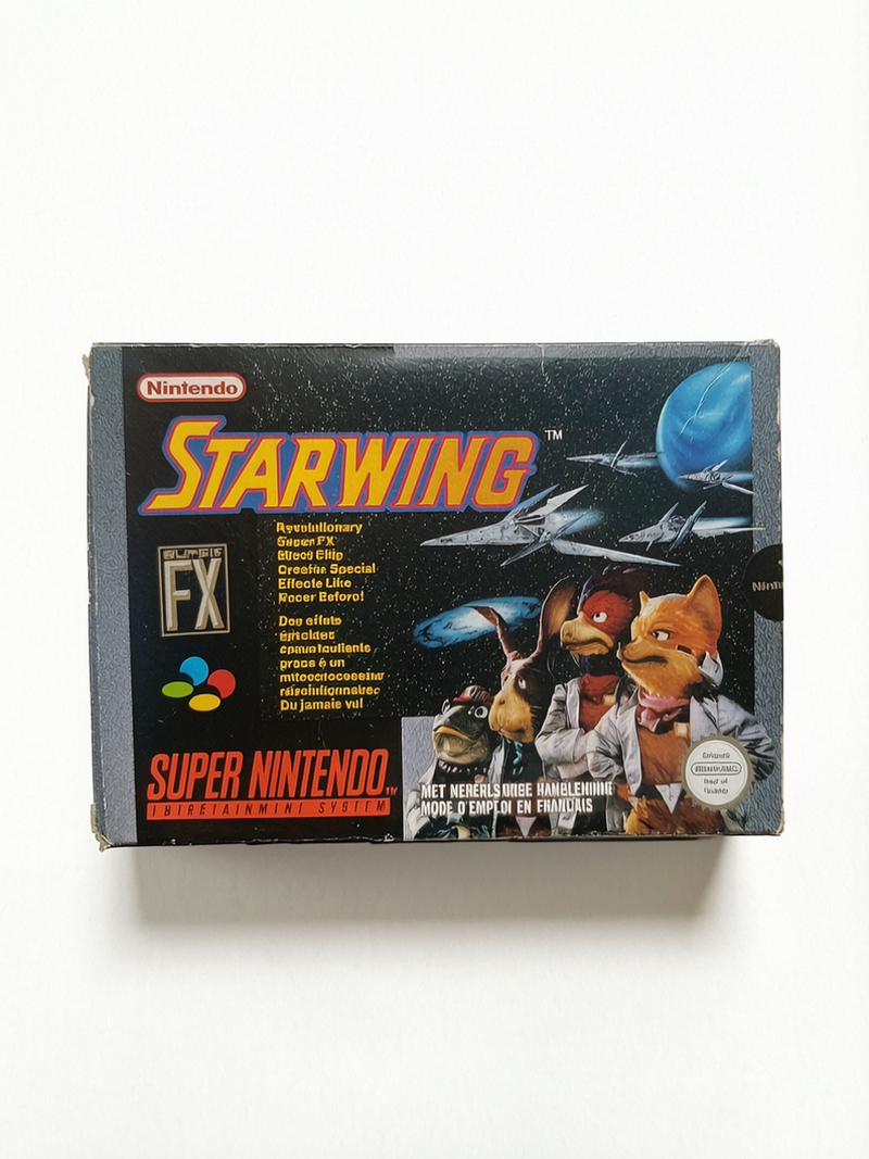 Starwing Super Nintendo (SNES) Complet en Français