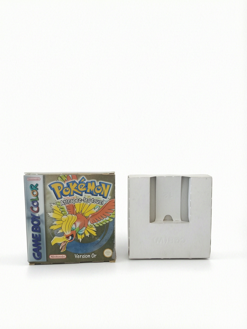 Pokémon Version Or — Game Boy Color boite seule