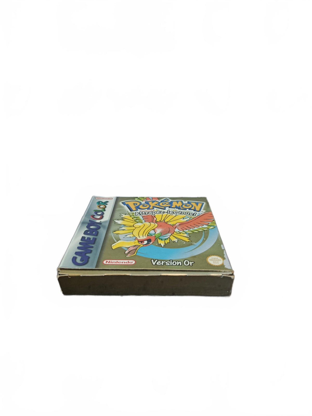 Pokémon Version Or — Game Boy Color boite seule